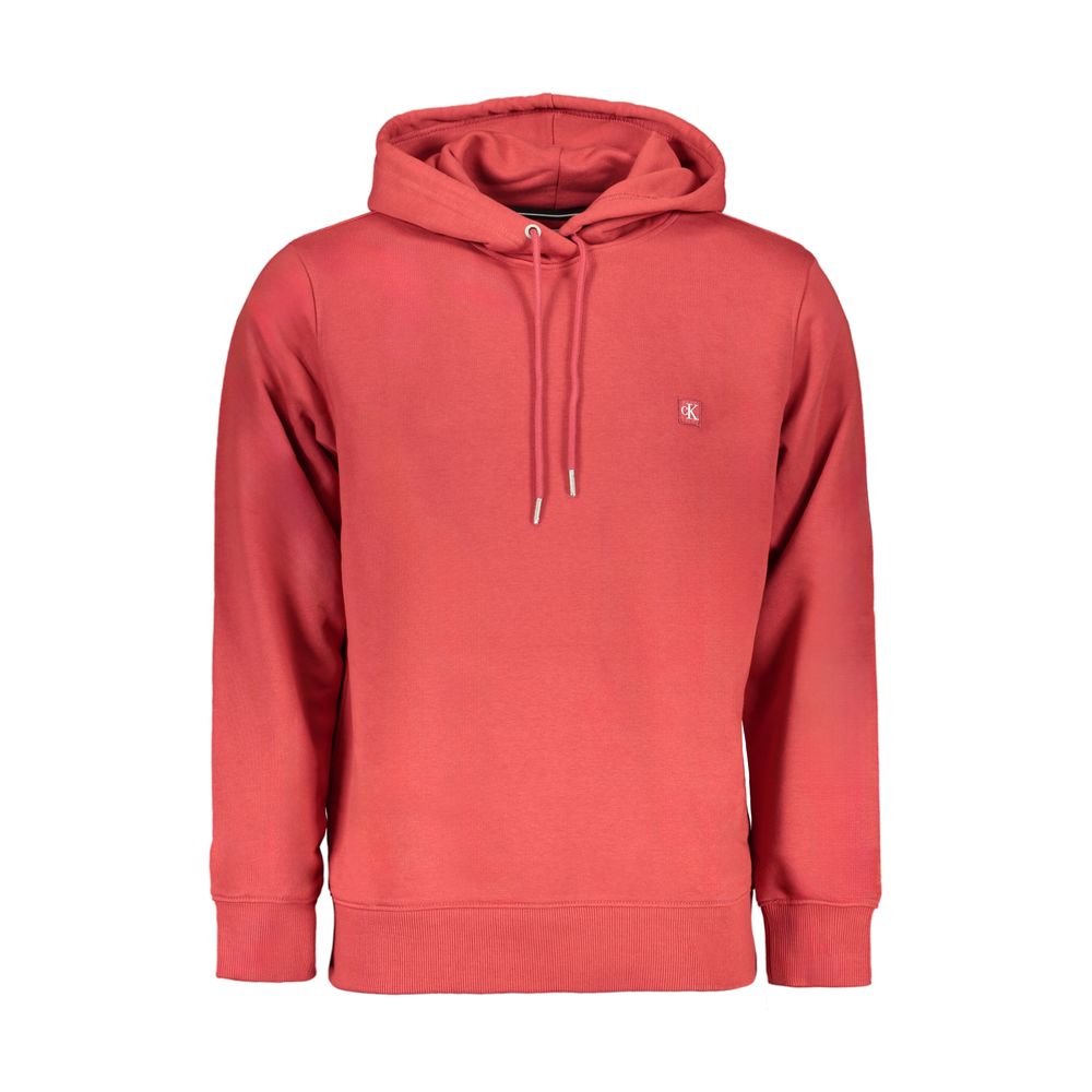 Calvin Klein Red Cotton Men Sweatshirt | Regal Royce