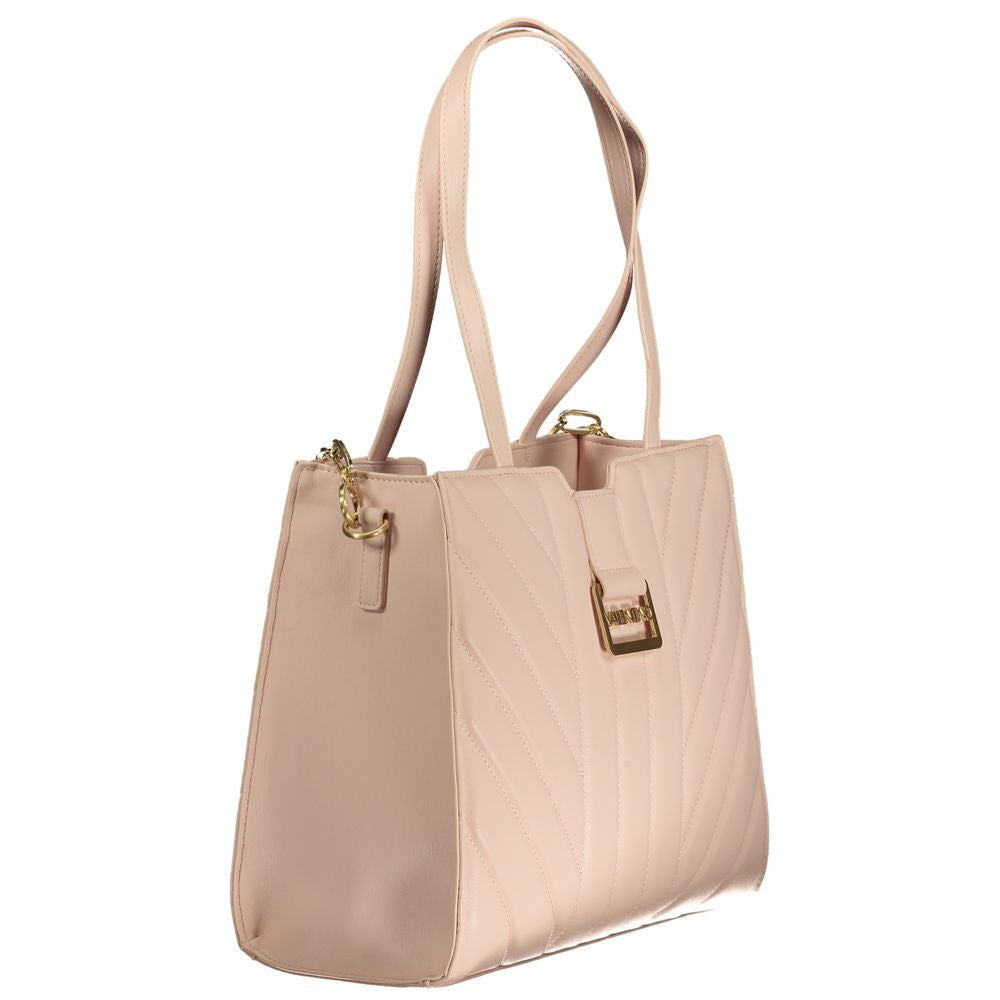 Mario Valentino Rosa Polyurethane Women Handbag | Regal Royce