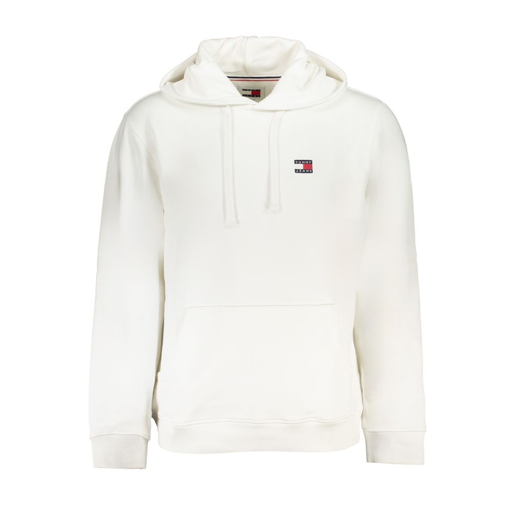 Tommy Hilfiger White Cotton Men's Sweatshirt Hoodie | Regal Royce