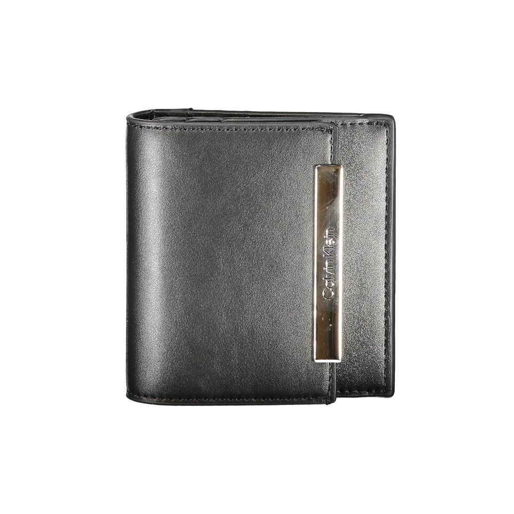 Calvin Klein Black Polyurethane Women Wallet | Regal Royce