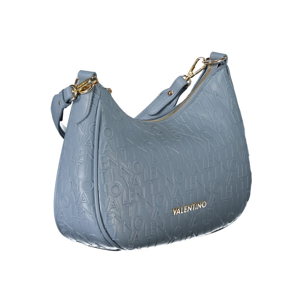 Mario Valentino Azzurro Polyurethane Women Handbag | Regal Royce