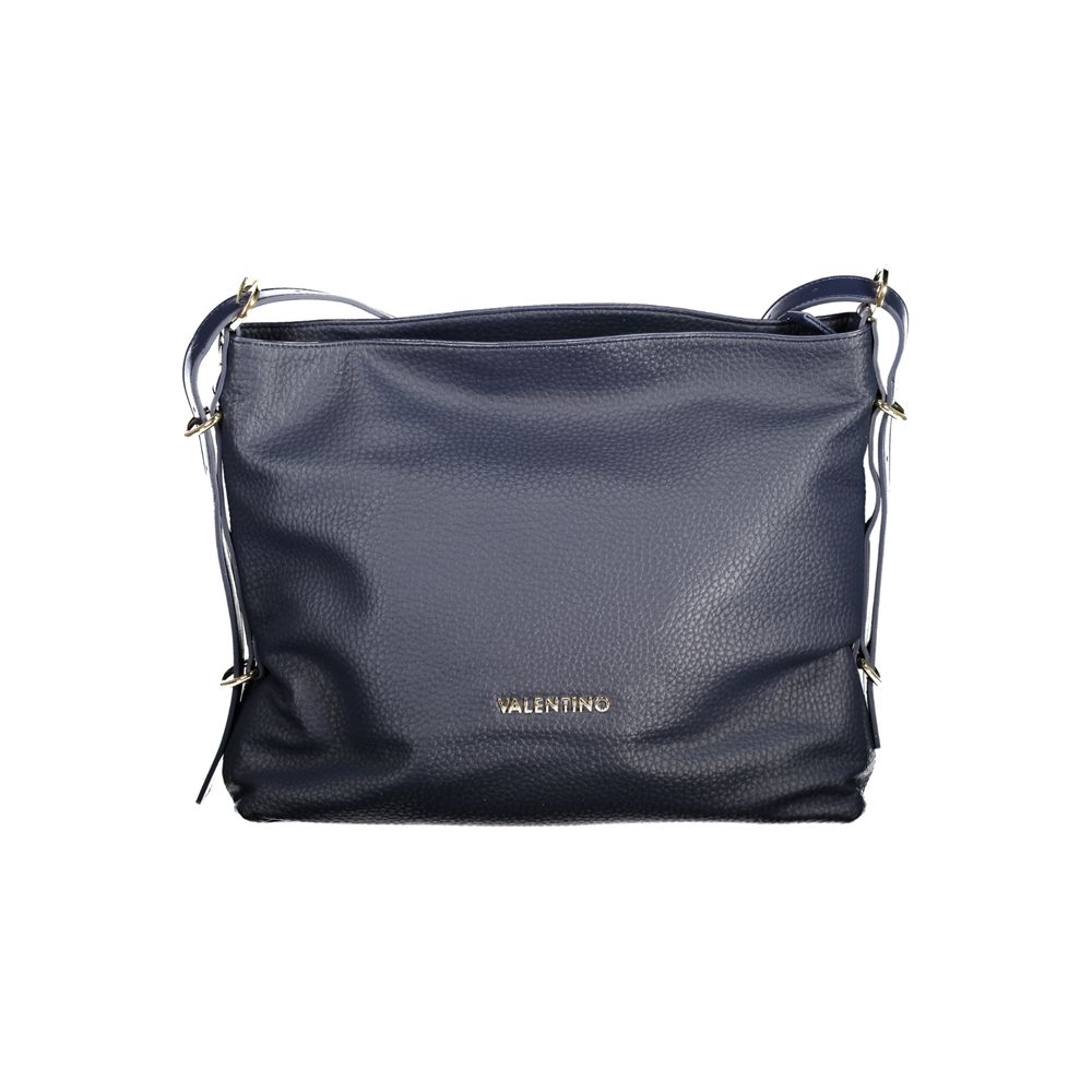 Mario Valentino Blu Polyurethane Women Handbag | Regal Royce