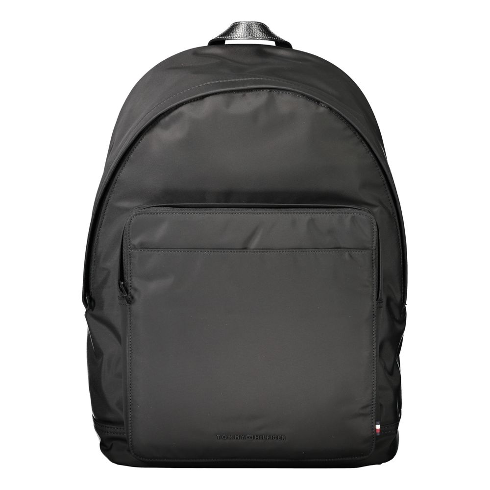 Tommy Hilfiger Nero Polyester Men Backpack | Regal Royce