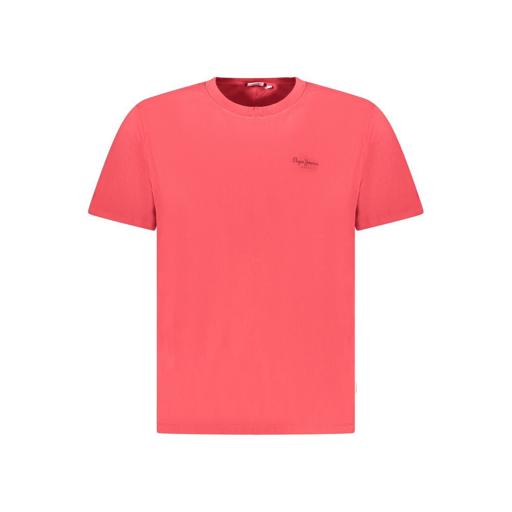 Pepe Jeans Rosso Cotton Men T-Shirt | Regal Royce