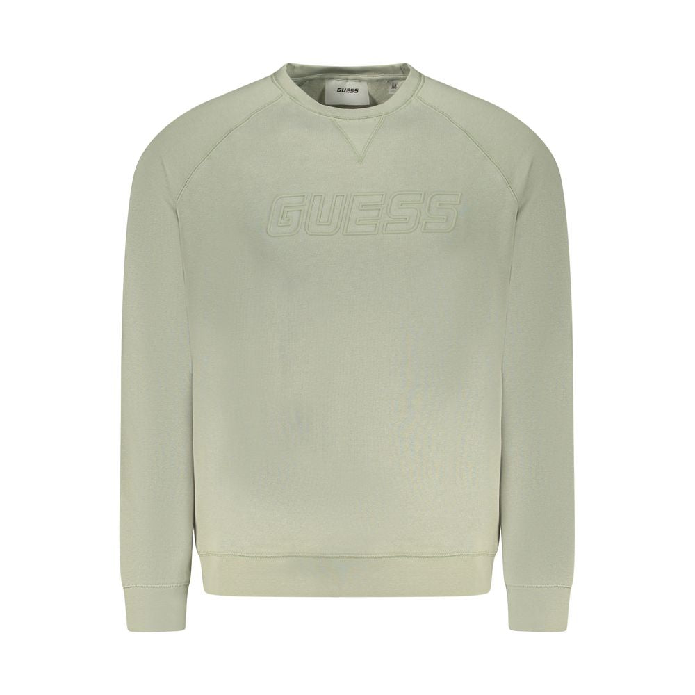 Guess Jeans Verde Cotton Men's Sweatshirt | Regal Royce