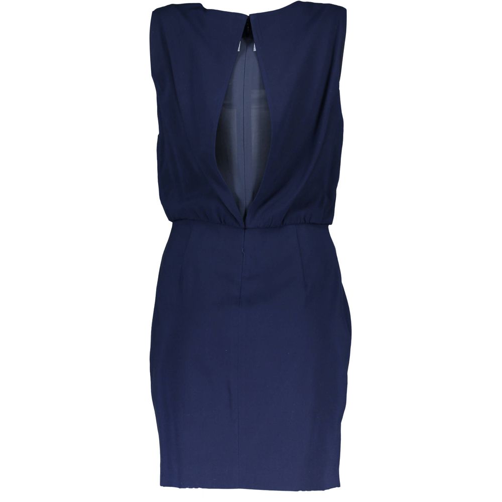 Gant Blue Viscose Women Dress | Regal Royce