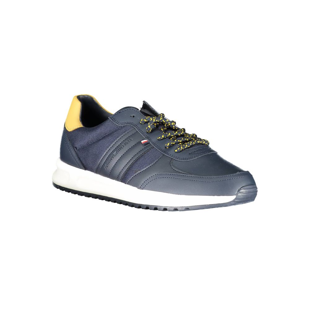 Tommy Hilfiger Blue Synthetic Men Sneaker | Regal Royce