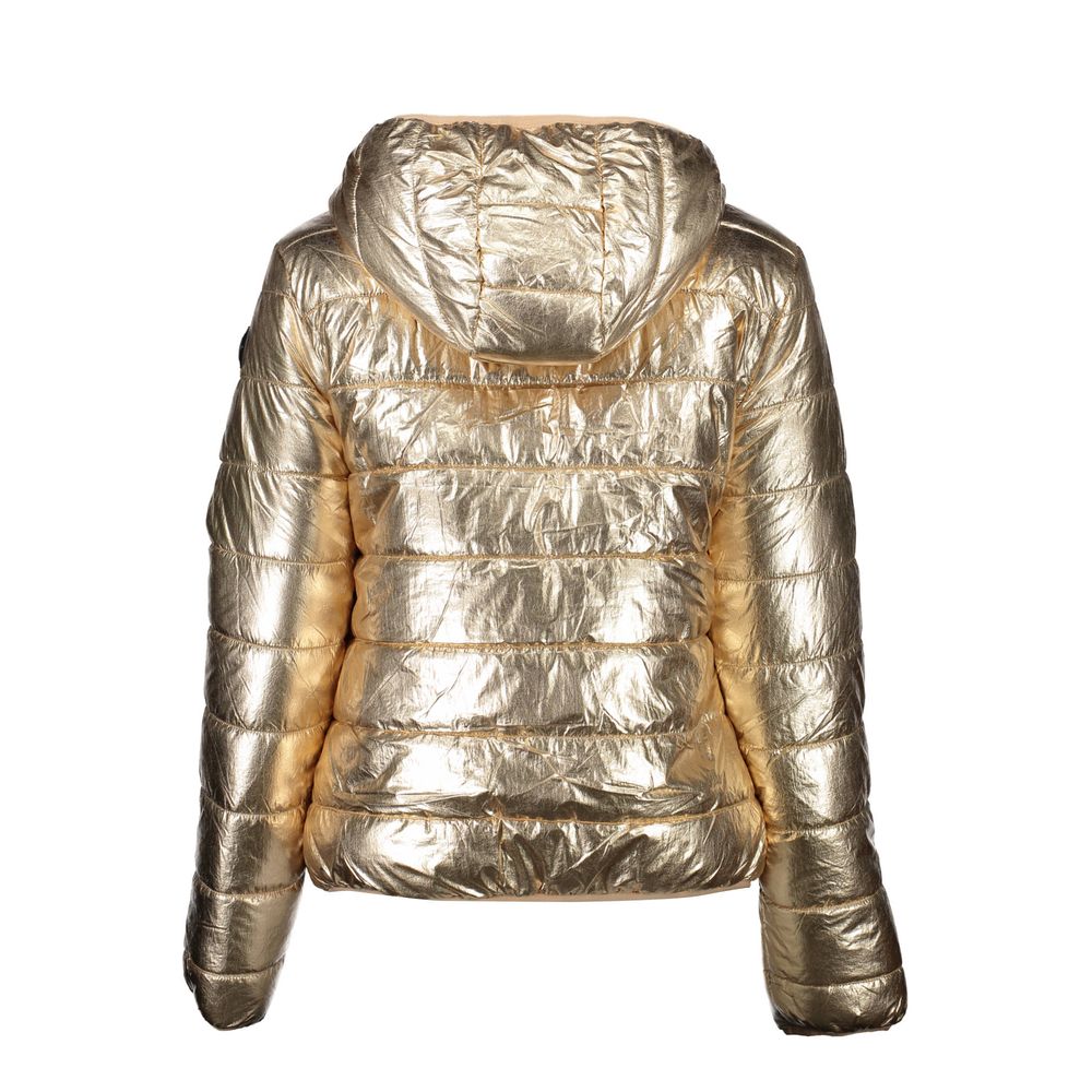 U.S. POLO ASSN. Gold Nylon Women's Jacket | Regal Royce