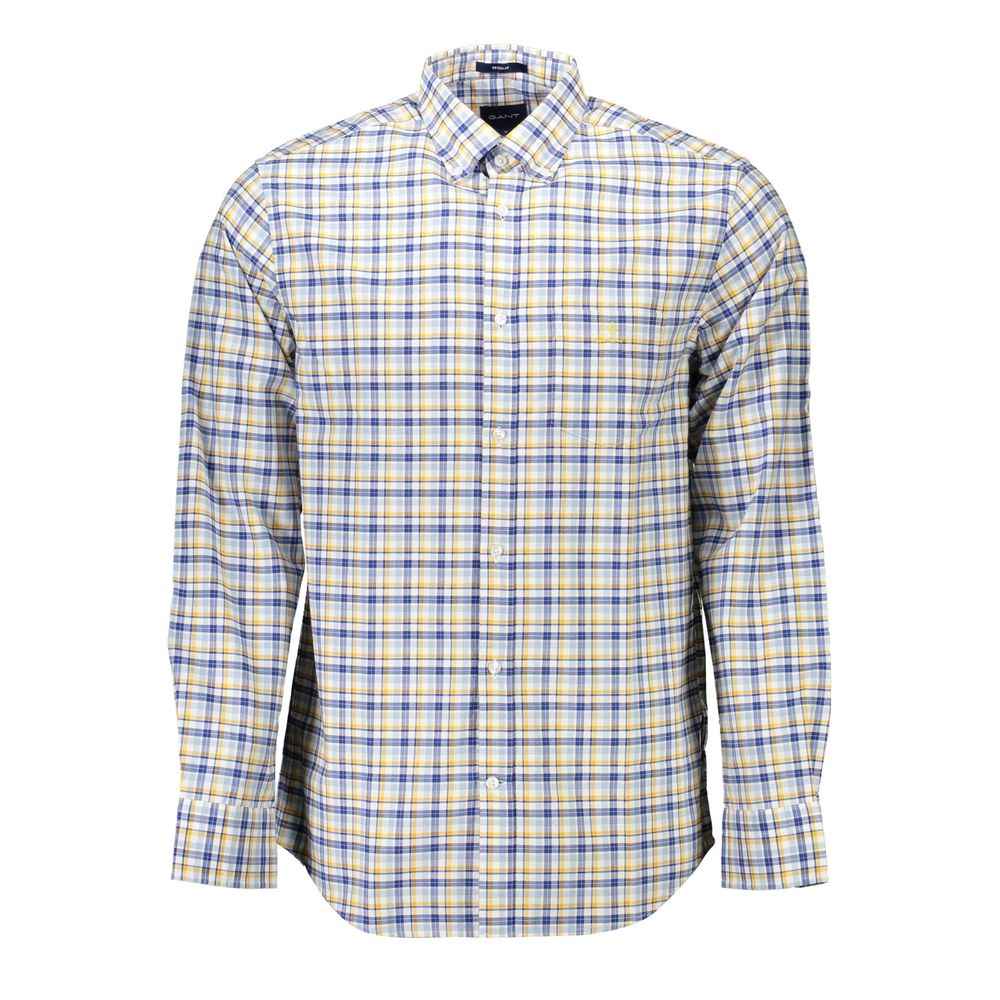 Gant Yellow Cotton Mens Shirt | Regal Royce