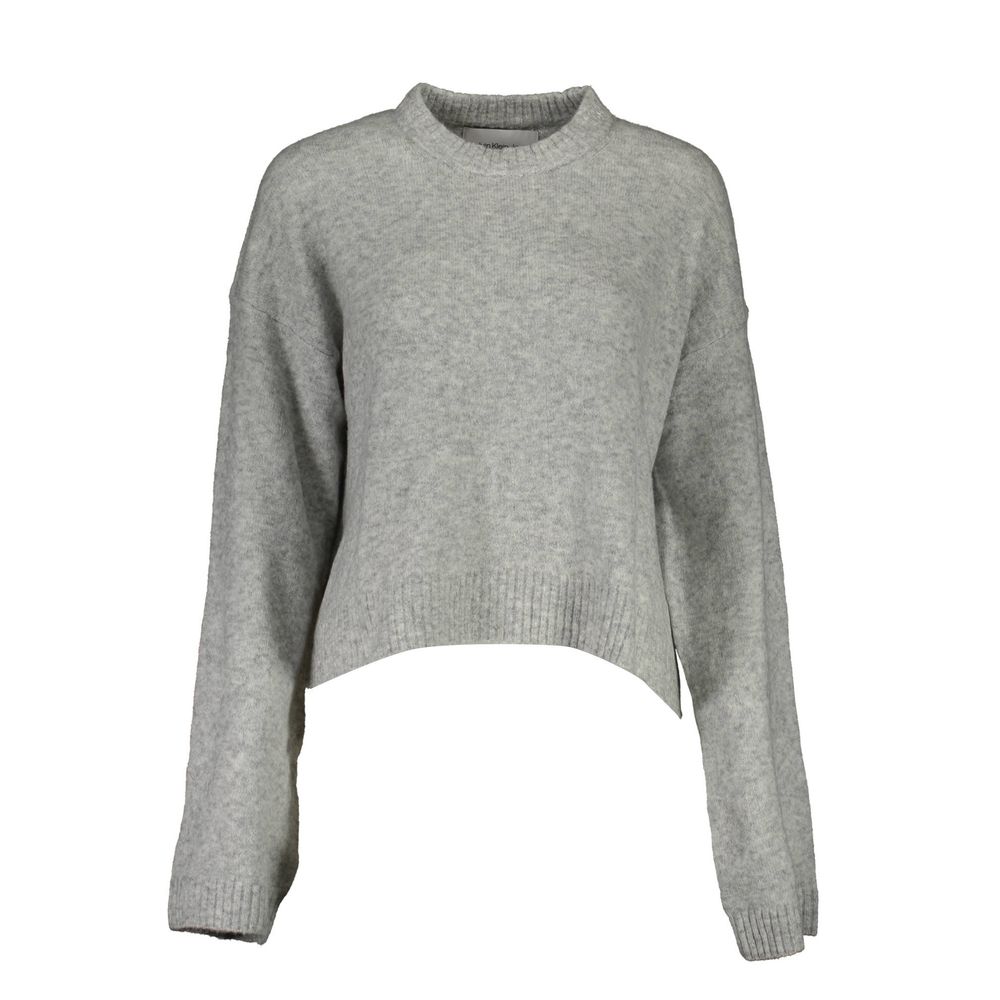 Calvin Klein Grigio Acrylic Women Sweater | Regal Royce