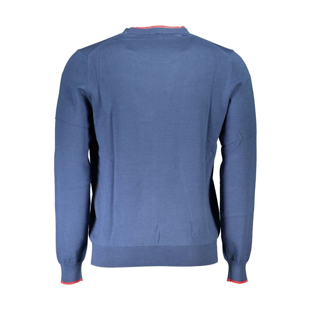North Sails Gray Organic Cotton Men Sweater | Regal Royce