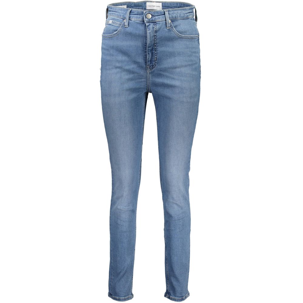 Calvin Klein Azzurro Cotton Women Jeans | Regal Royce