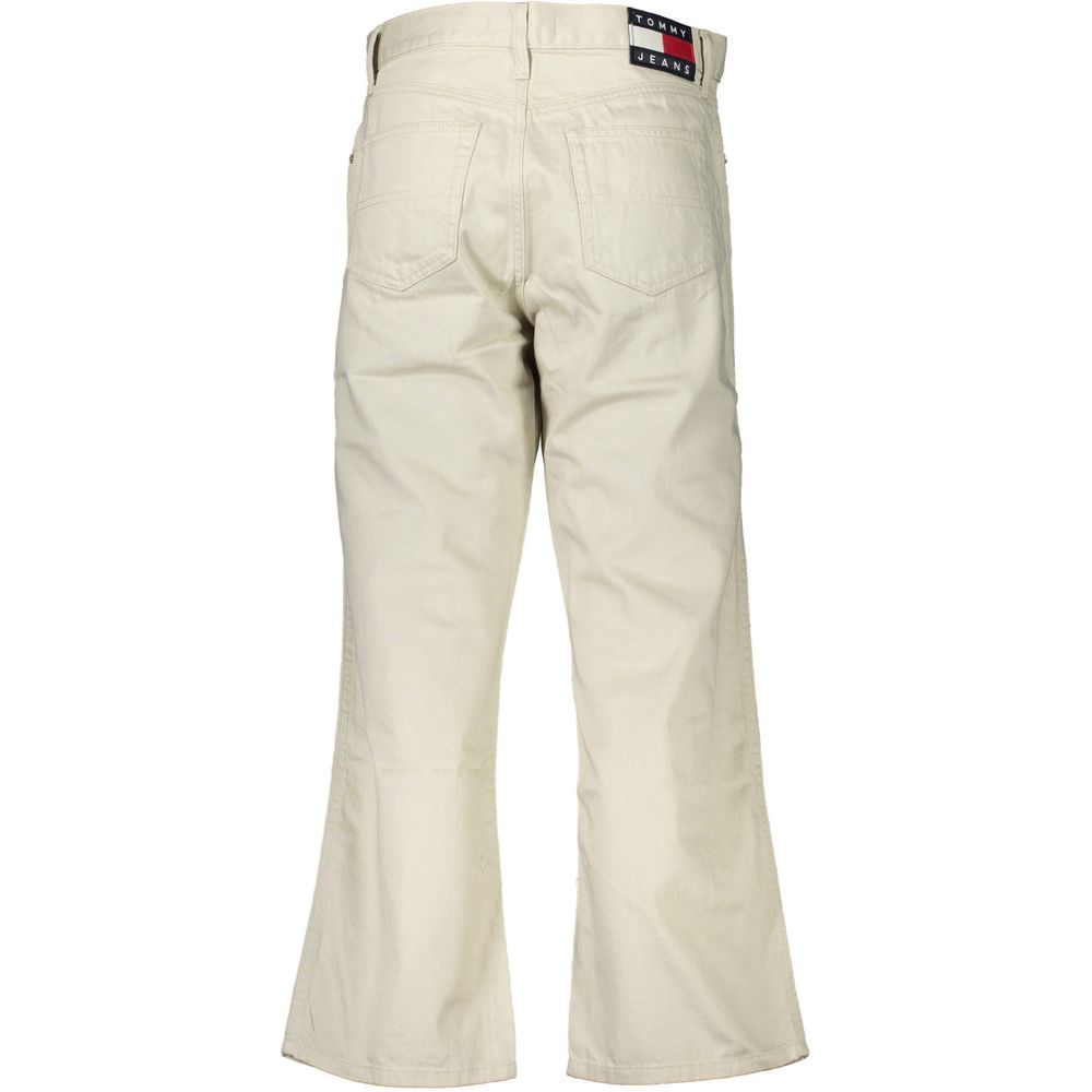 Tommy Hilfiger Beige Cotton Women Jeans | Regal Royce