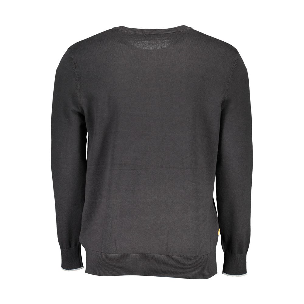 Timberland Black Organic Cotton Men Sweater | Regal Royce