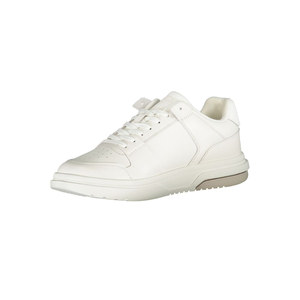 Tommy Hilfiger Bianco Poliuretano Men Sneaker | Regal Royce