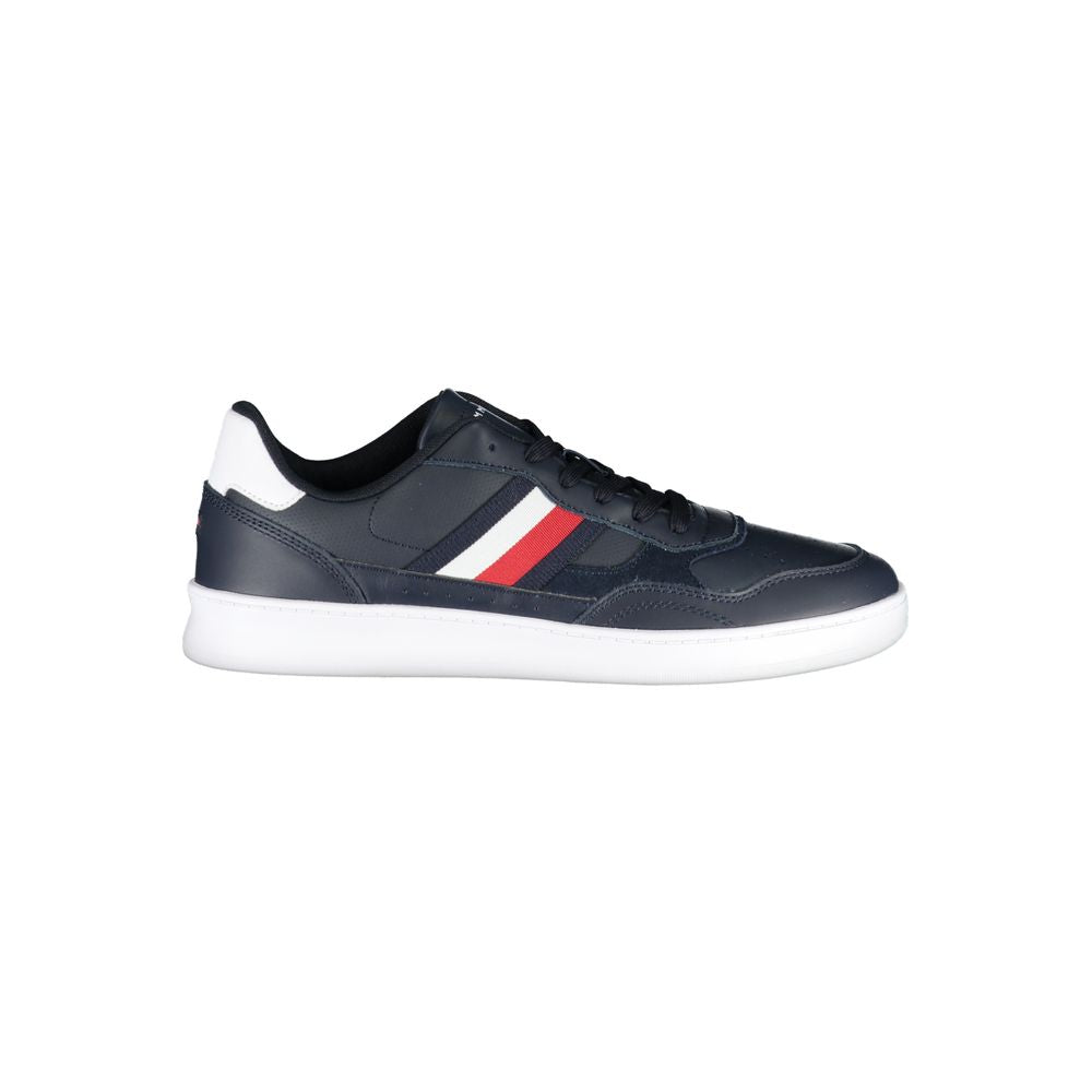 Tommy Hilfiger Blue Polyurethane Men Sneaker | Regal Royce