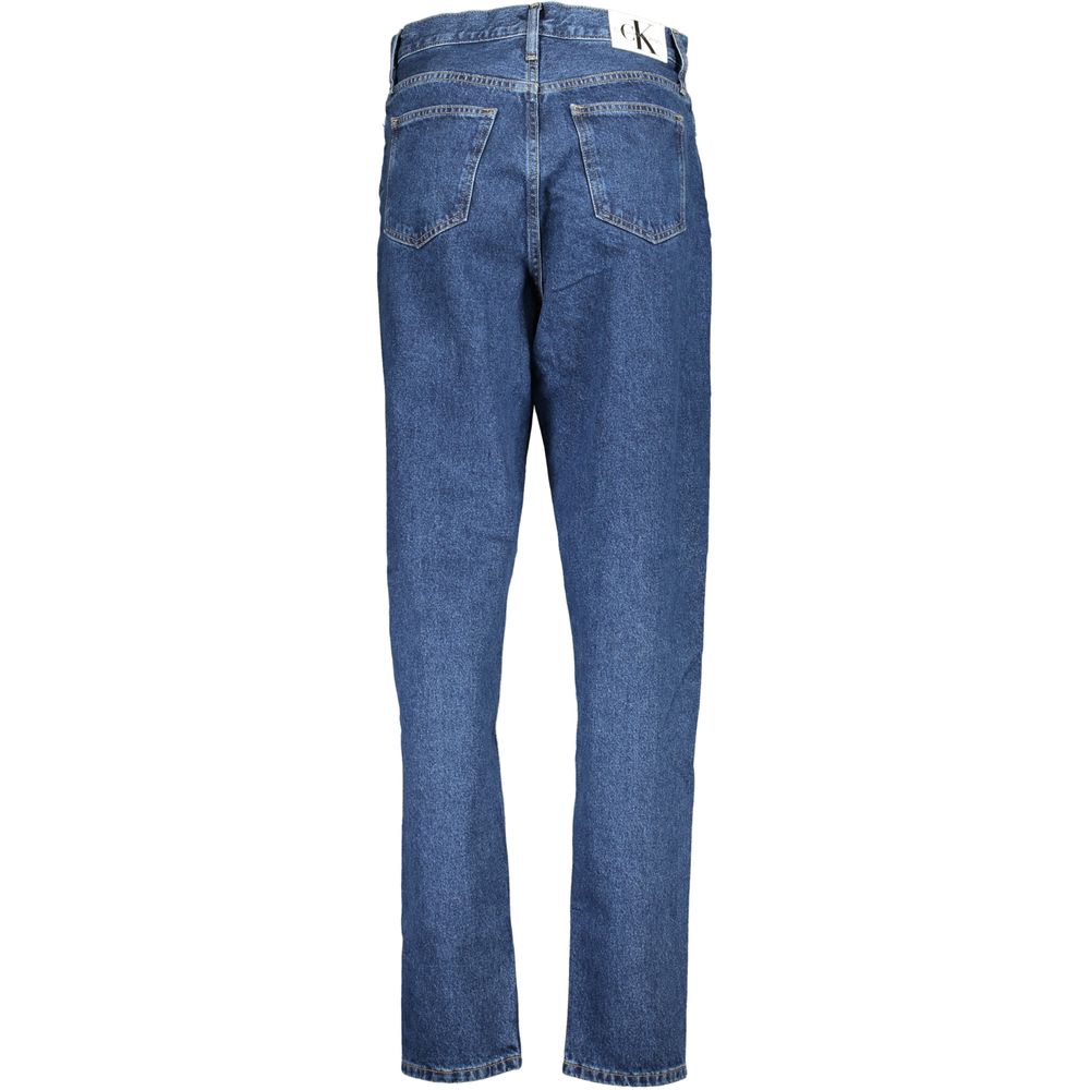 Calvin Klein Blu Cotton Women Jeans | Regal Royce