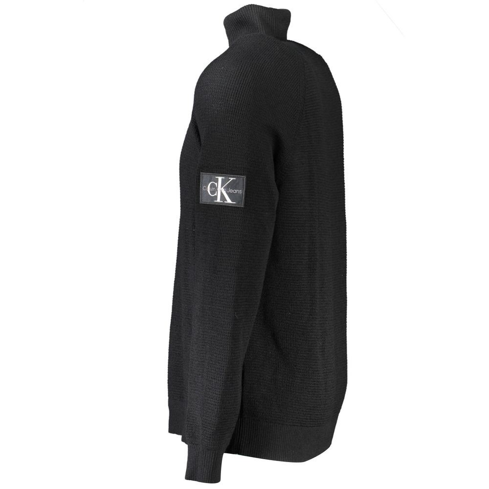 Calvin Klein Black Wool Mens Sweater | Regal Royce