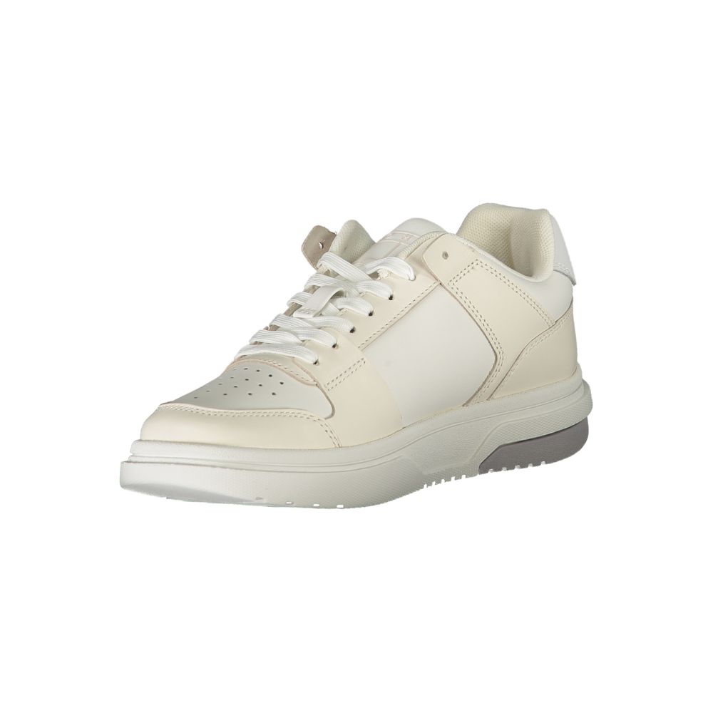 Tommy Hilfiger White Leather Women Sneaker | Regal Royce