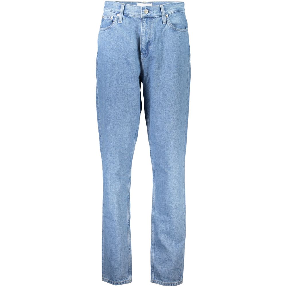 Calvin Klein Azzurro Cotton Women Jeans | Regal Royce