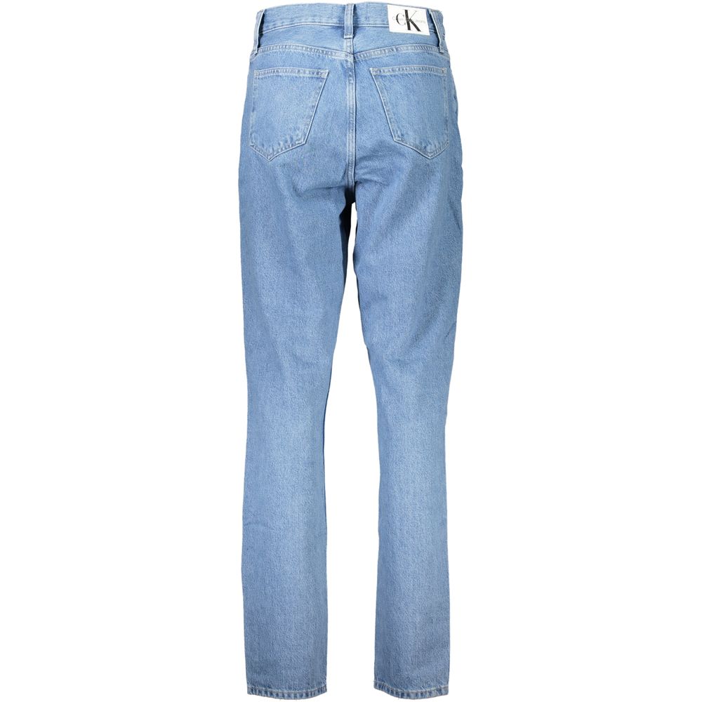 Calvin Klein Blue Cotton Jeans Denim