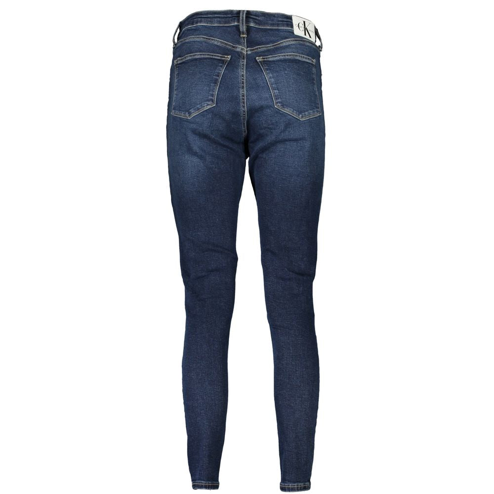 Calvin Klein Blu Cotton Womens Jeans | Regal Royce