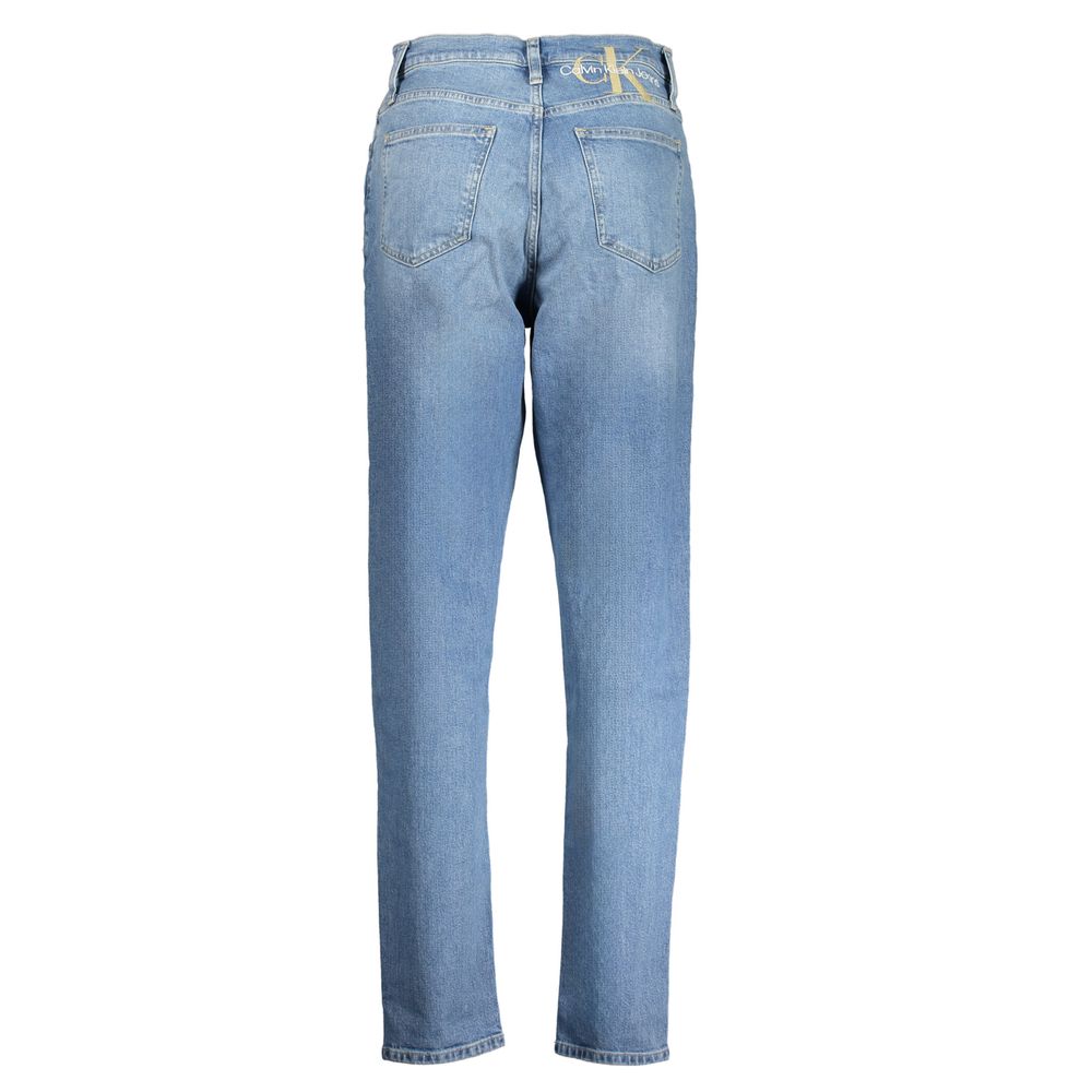 Calvin Klein Azzurro Cotton Women Jeans | Regal Royce