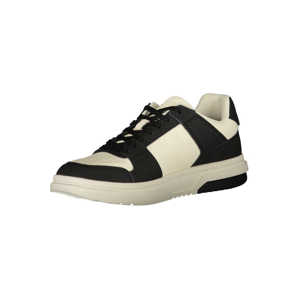 Tommy Hilfiger Black Polyester Men's Sneaker | Regal Royce