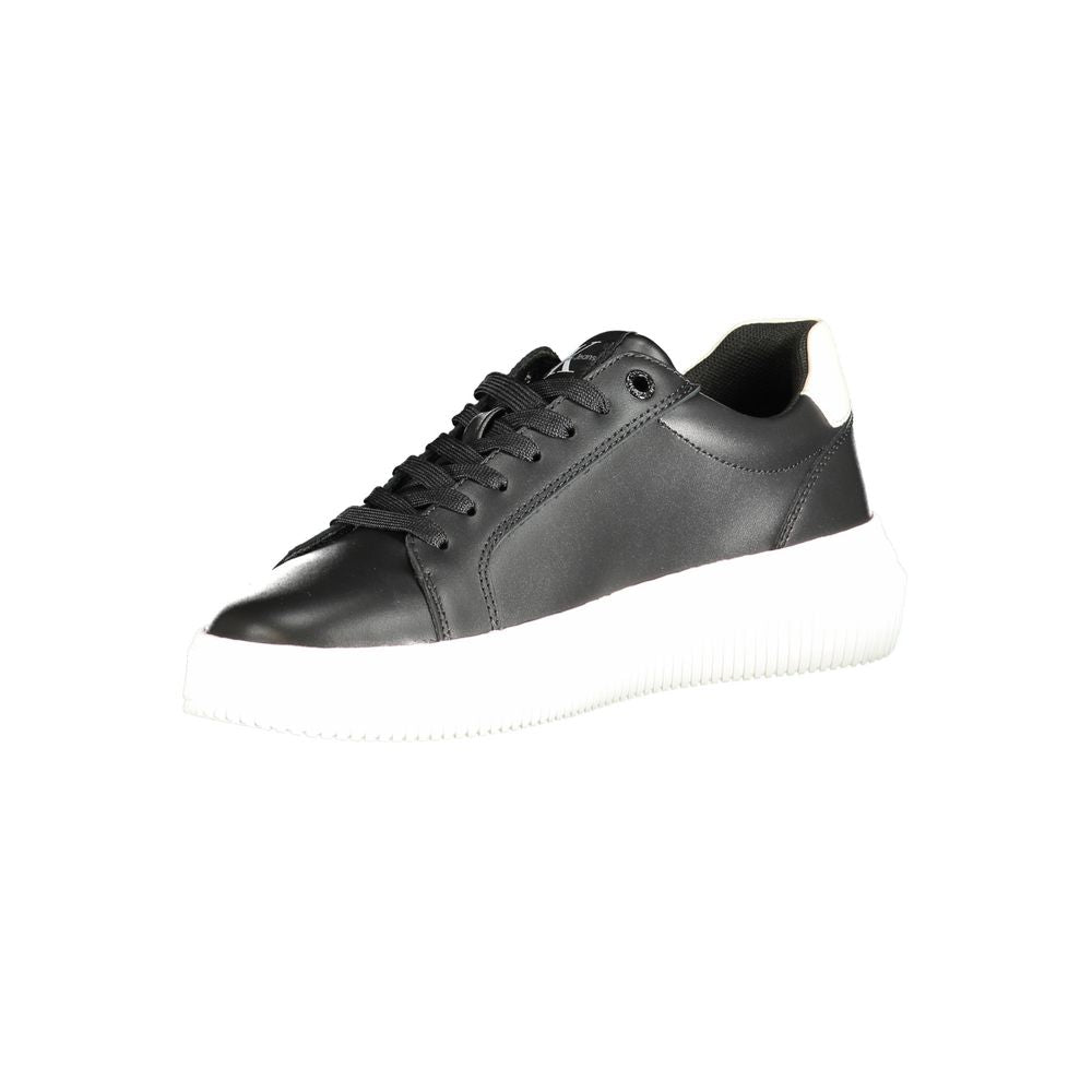 Calvin Klein White Polyester Men Sneaker | Regal Royce