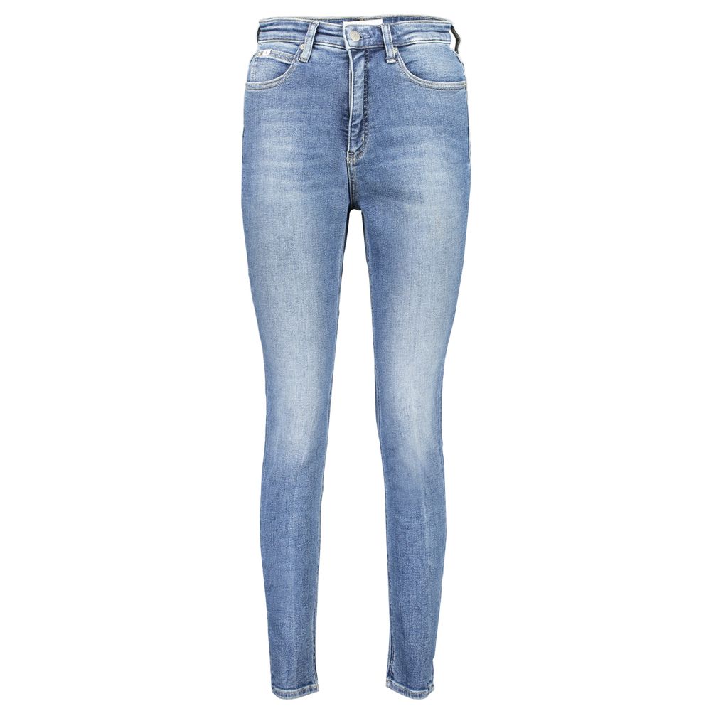 Calvin Klein Blu Cotton Women's Skinny Jean | Regal Royce