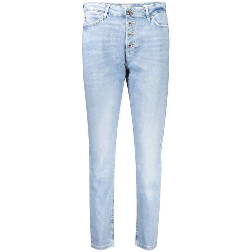 Guess Jeans Azzurro Cotton Women Jeans | Regal Royce