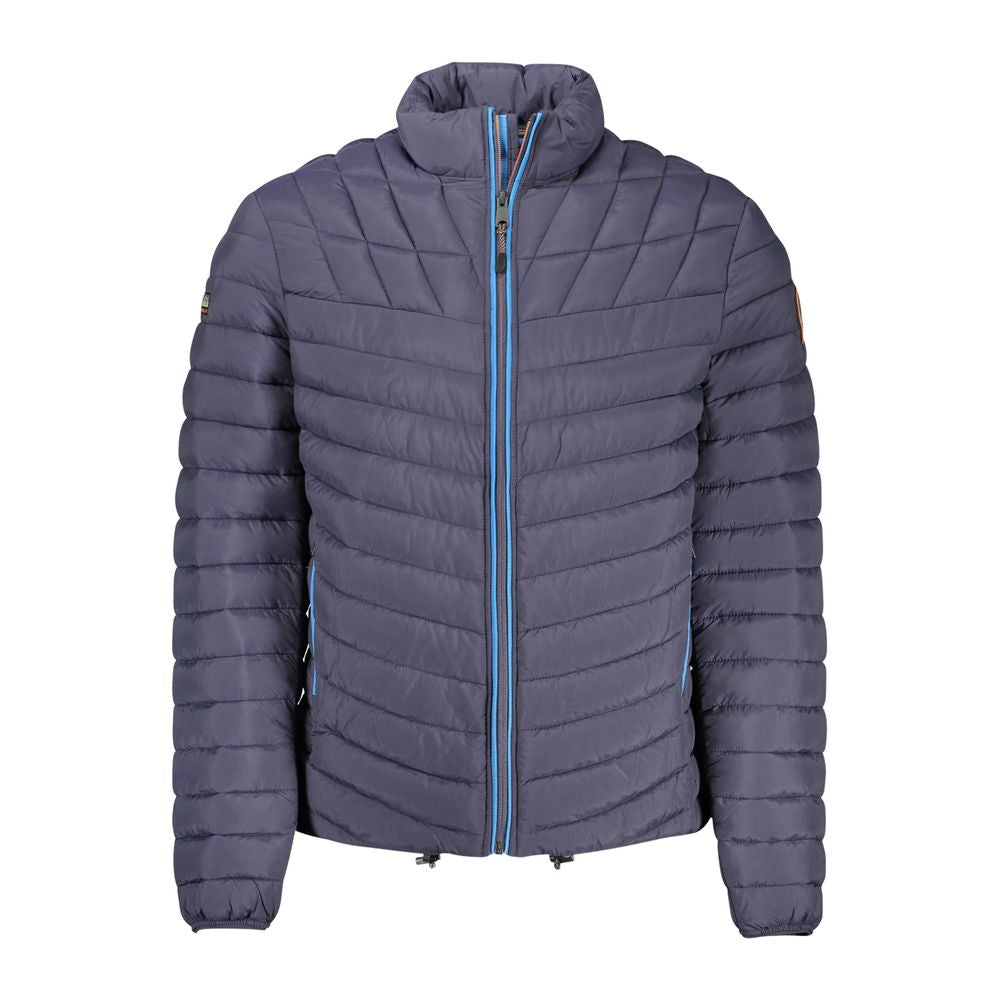 Napapijri Blu Poliammide Men Jacket | Regal Royce