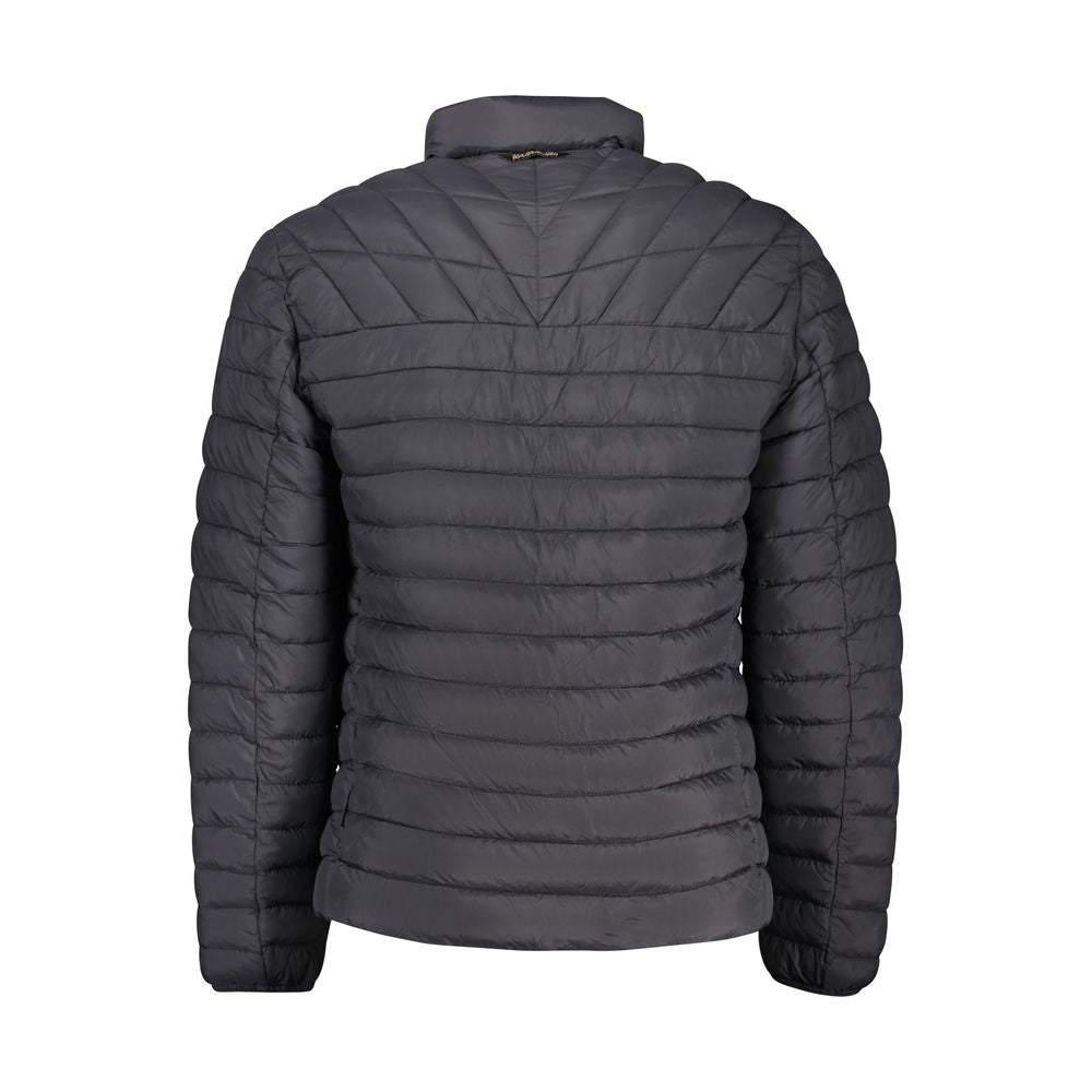 Napapijri Black Polyamide Men's Jacket | Regal Royce