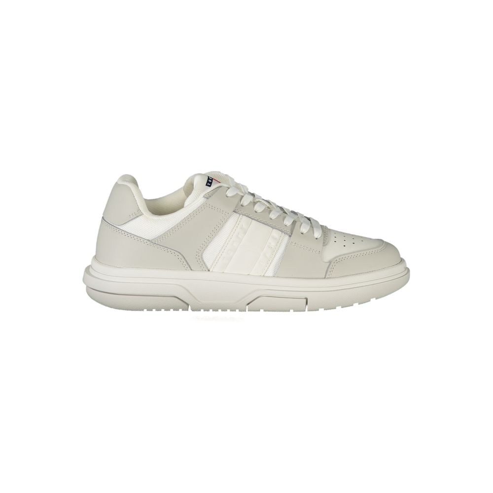 Tommy Hilfiger White Leather Women Sneaker | Regal Royce