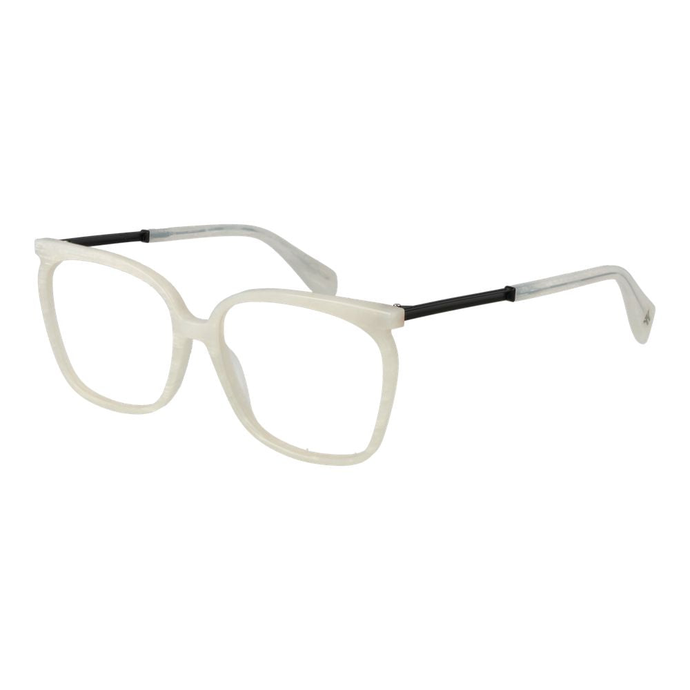 Yohji Yamamoto White Plastic Glasses (Frames) | Regal Royce