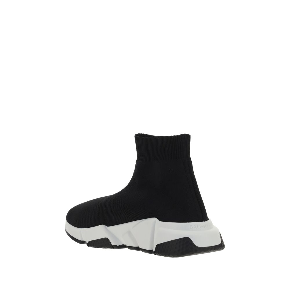Balenciaga Black Polyester Athletic Sneakers | Regal Royce