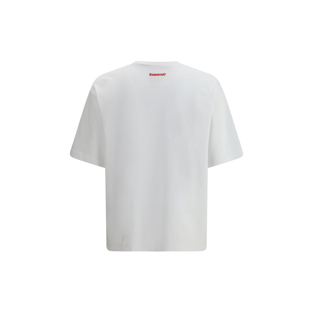 Dsquared² White Cotton T-Shirt | Regal Royce