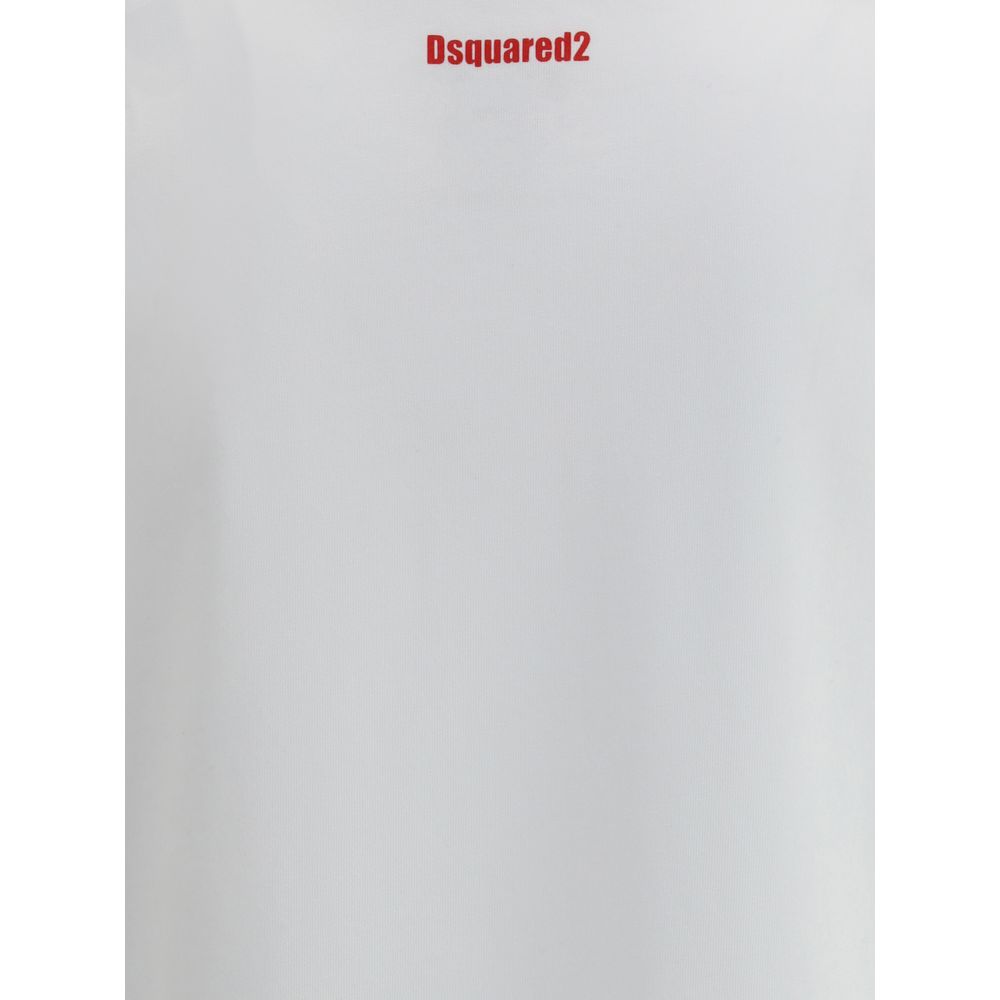 Dsquared² White Cotton T-Shirt | Regal Royce