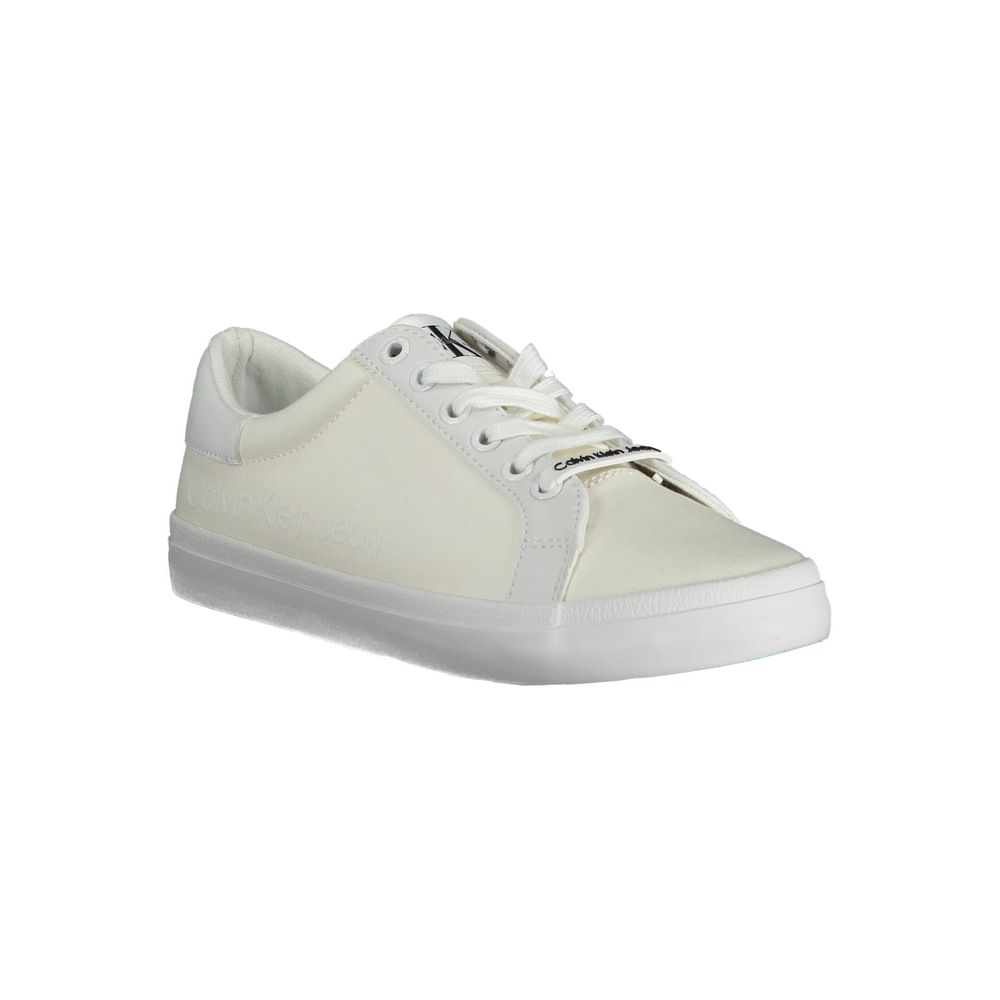 Calvin Klein Bianco Cotton Women Sneaker | Regal Royce