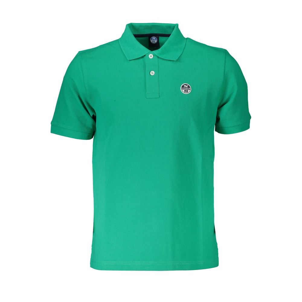 North Sails Blu Cotton Men Polo | Regal Royce