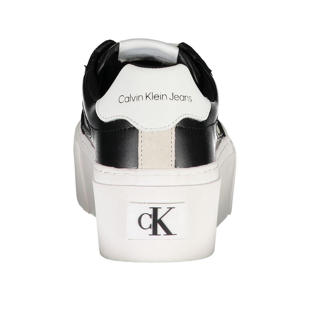 Calvin Klein Black Polyester Women Sneaker | Regal Royce