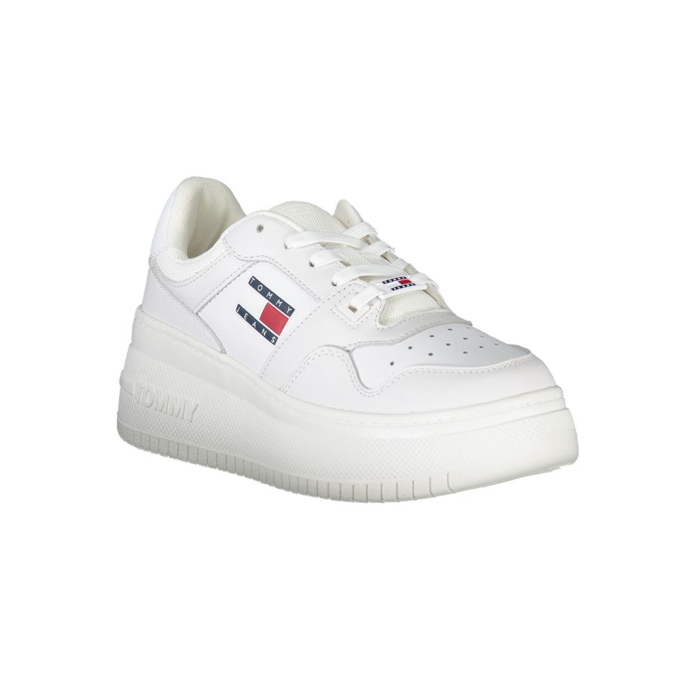 Tommy Hilfiger Bianco Leather Women Sneaker | Regal Royce