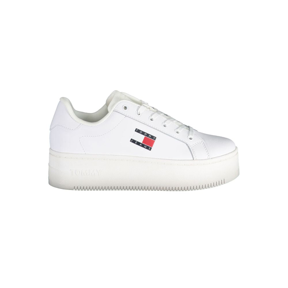 Tommy Hilfiger Bianco Leather Women Sneaker | Regal Royce