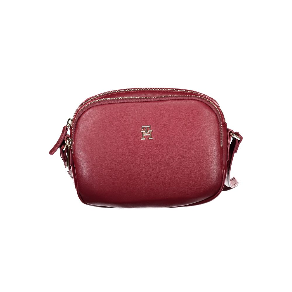 Tommy Hilfiger Red Polyester Handbag