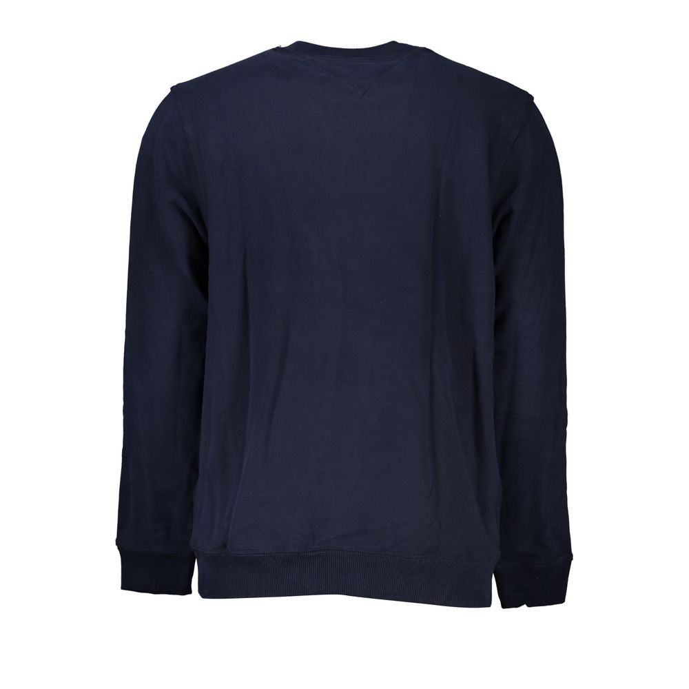 Tommy Hilfiger Blue Cotton Men Sweatshirt | Regal Royce