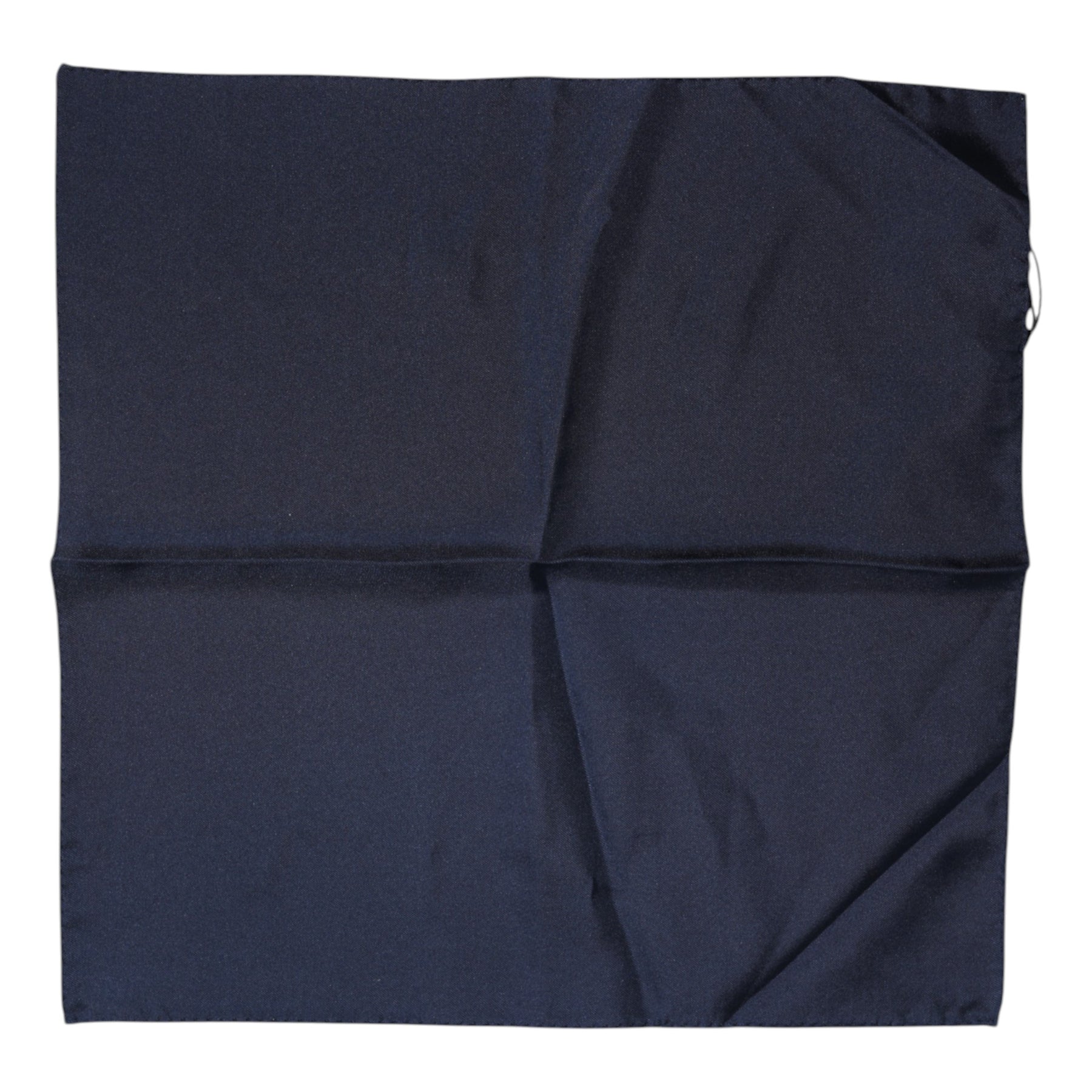 Dolce & Gabbana Dark Blue Silk Square Men Foulard Scarf | Regal Royce