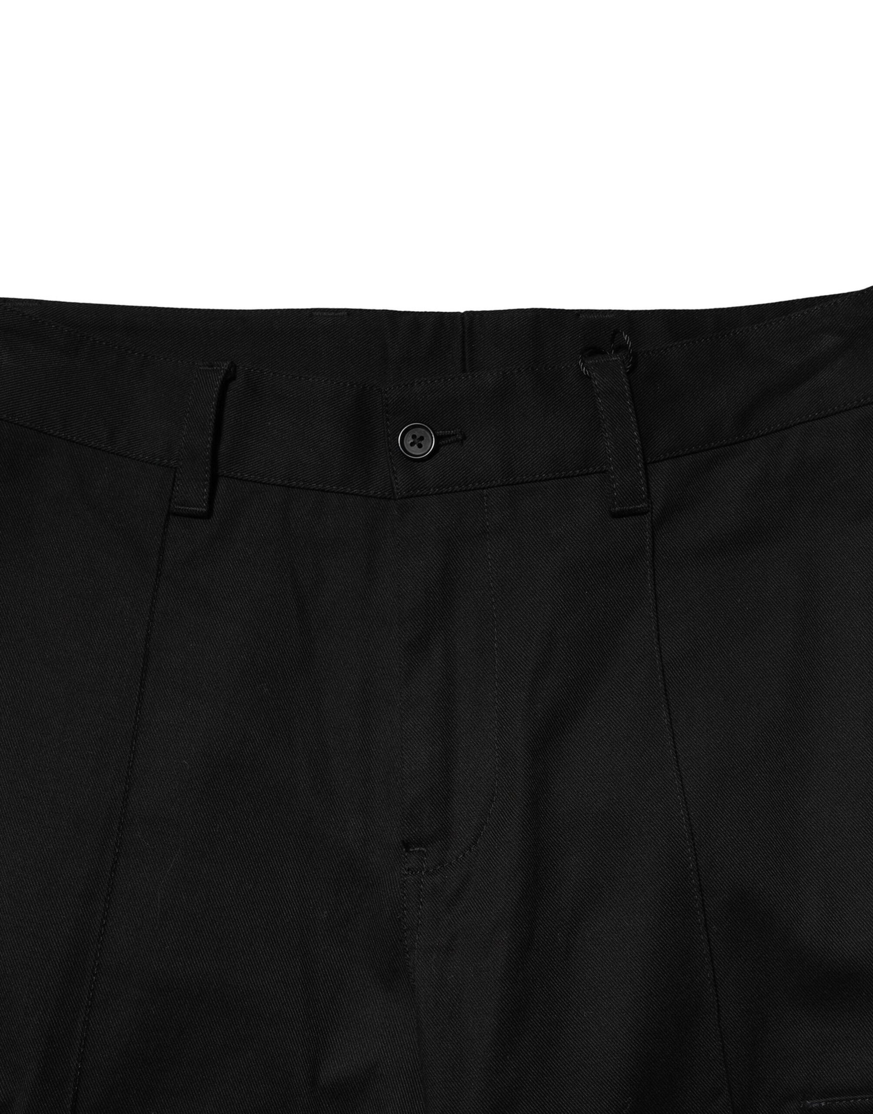 Dolce & Gabbana Black Cotton Cargo Joggers Men Pants | Regal Royce