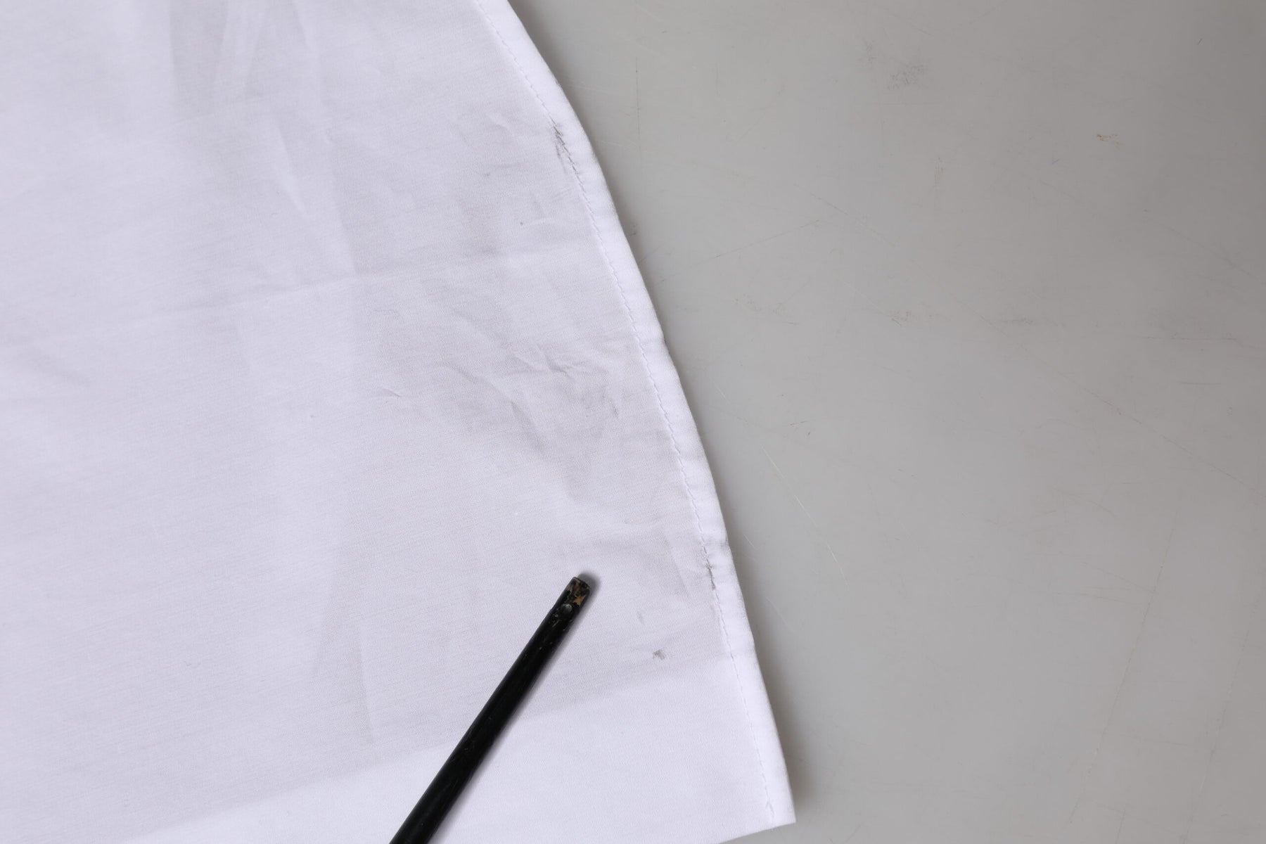 Dolce & Gabbana White Cotton Collared Short Sleeves Top | Regal Royce