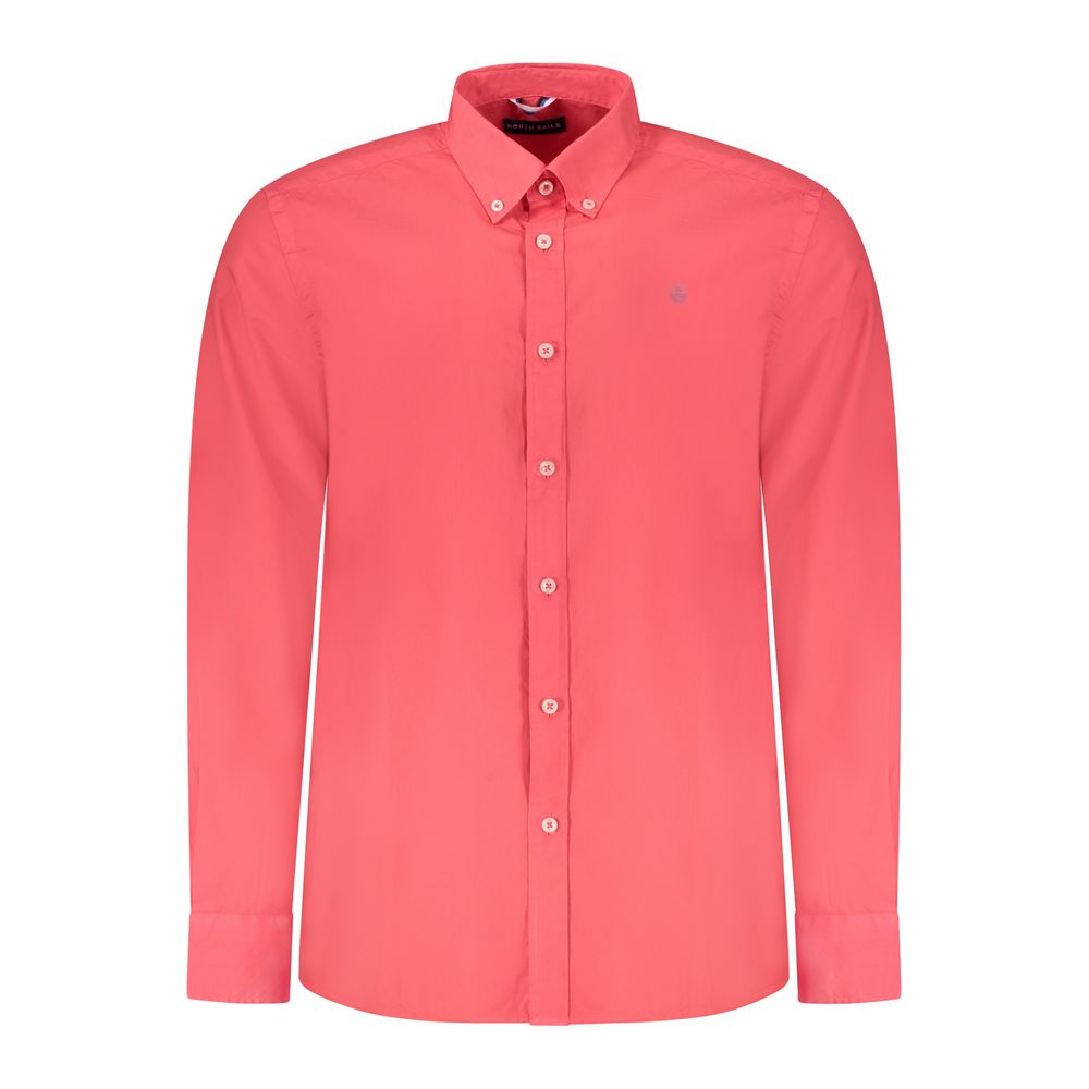 North Sails Rosso Cotton Men Shirt | Regal Royce