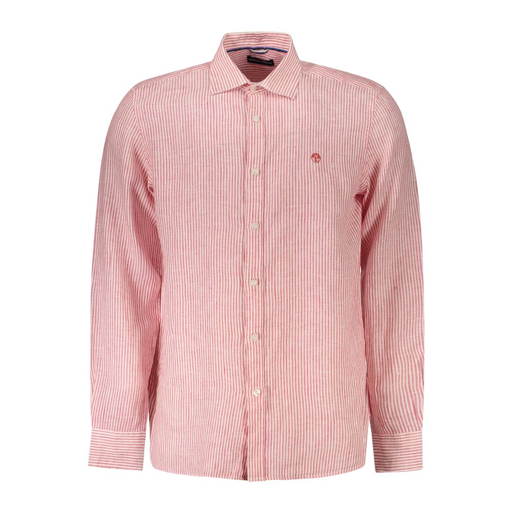 North Sails Rosso Linen Mens Shirt | Regal Royce